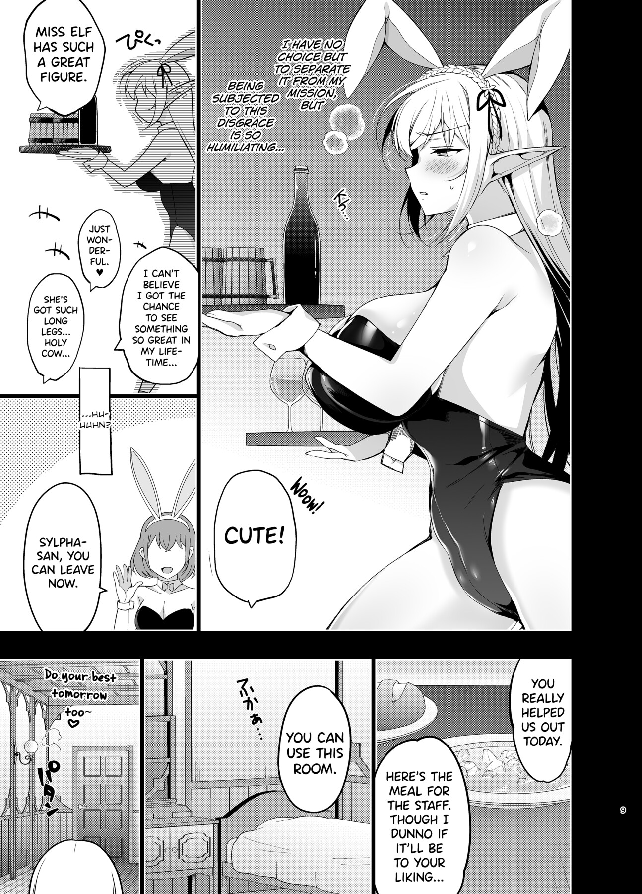 Hentai Manga Comic-A Book About Putting a Lewd Seal On an Elf Girl LEVEL:5-Read-8